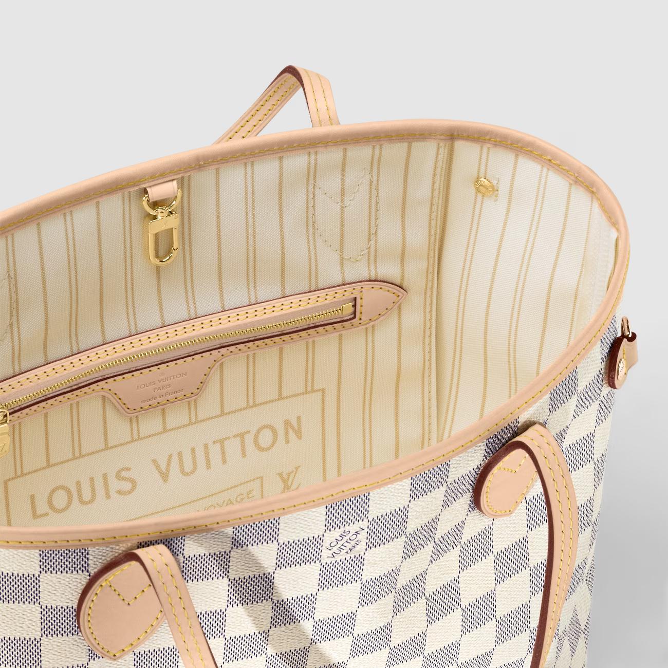 Túi Louis Vuitton Neverfull PM Nữ Damier Zur Canvas